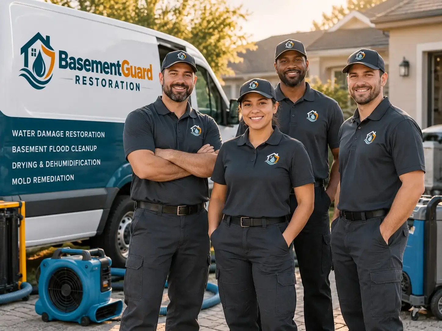 Basement Water Damage Restoration company in Burlington, WY